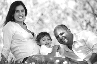 Dr. L&oacute;pez and family